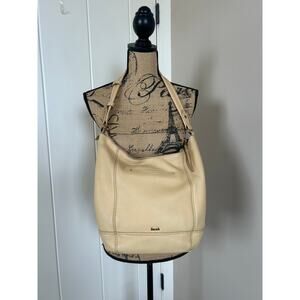 The Sak Leather Buttercup Yellow Hobo Bag